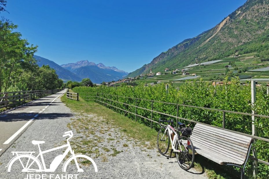 Auf zwei Rädern zwischen Etsch und Eisack 